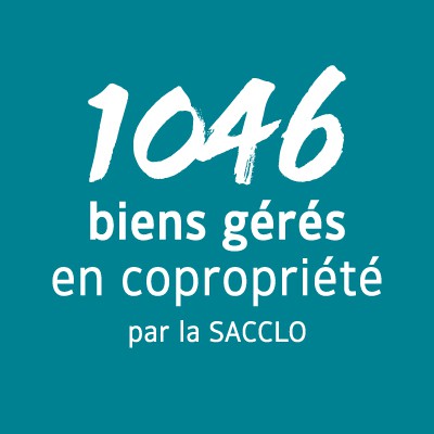 1 046 biens gérés en copropriété par la SACCLO