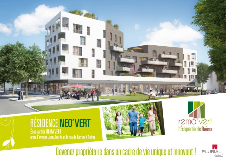 Résidence Néo'Vert - Ecoquartier Rema Vert (Reims)