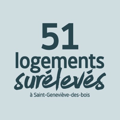 51 logements surélevés à Sainte-Geneviève-des-Bois