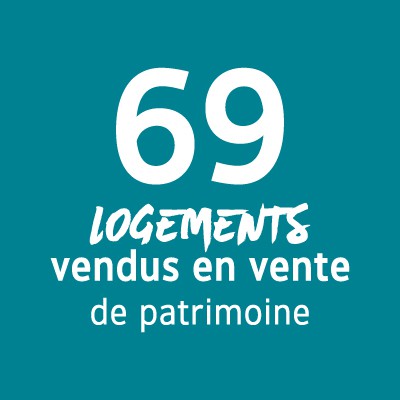 69 logements vendus en vente de patrimoine
