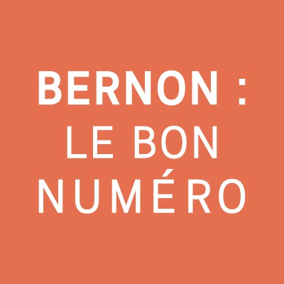 Bernon : le bon numéro